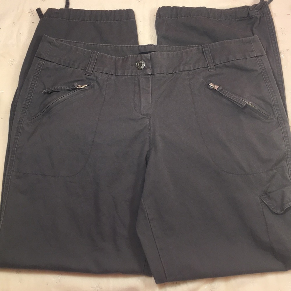 🆑 NY&Co Grey Cargo Pants